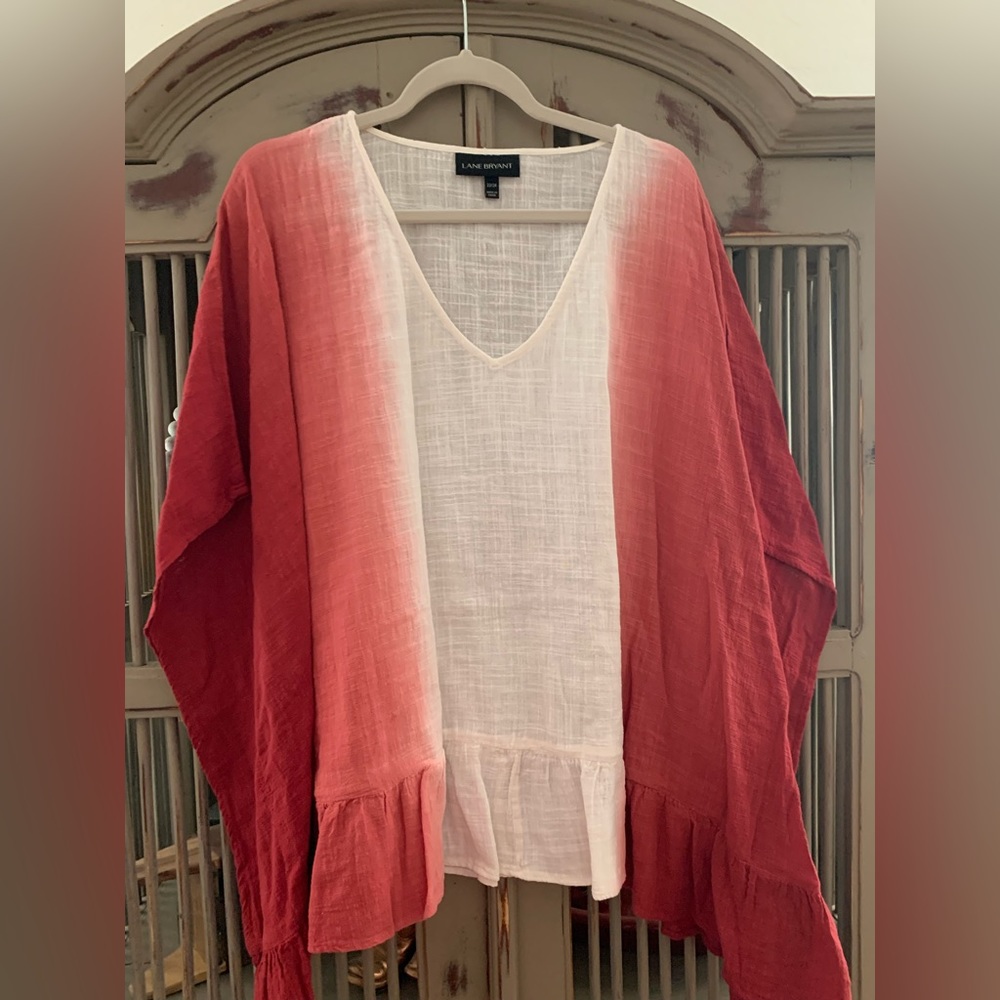 Lane Bryant poncho style top